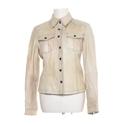 Läderjacka (Jacket 106) från Goosecraft Polyester, Skinn