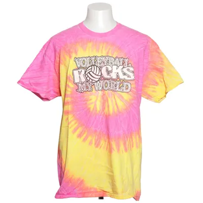 T-shirt (Rosa, Gul, Orange, Flerfärgad) från Gildan Bomull