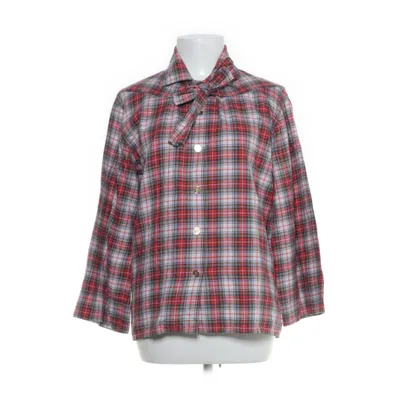 Sløjfebluse (Rød, Flerfarvet) fra Yves Saint Laurent