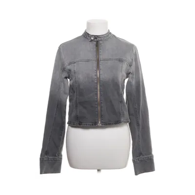 Denim jacket (Gray) from NA-KD Cotton, Elastane