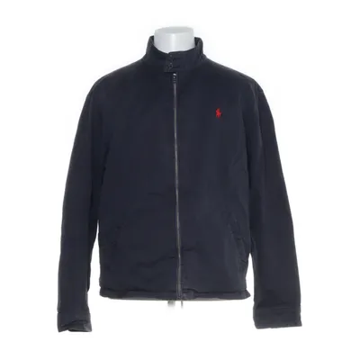 Jacket (Blue) from Polo Ralph Lauren Cotton, Polyester, Leather