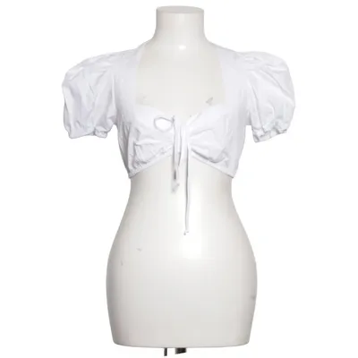 Dirndlblus (Vit) från NLY Trend Bomull, Polyester