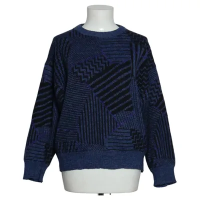 Pull-over (Bleu, Noir, Violet) de Angel of Sweden Acrylique, Polyamide, Laine