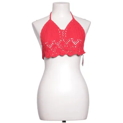 Halternecktopp (Beige) från Yellow Bomull