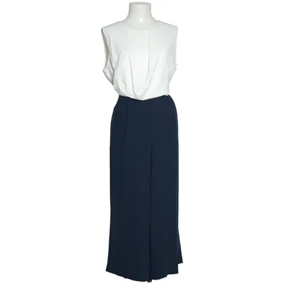 Buksedragt (Hvid, Blå) fra Betty & Co Polyester