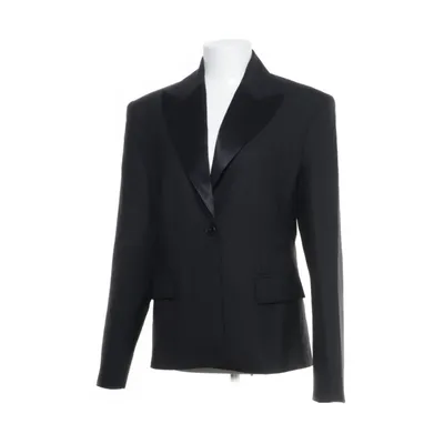 Smokingblazer (Sort) fra Mango Selection Polyester, Uld, Elastan, Viscose