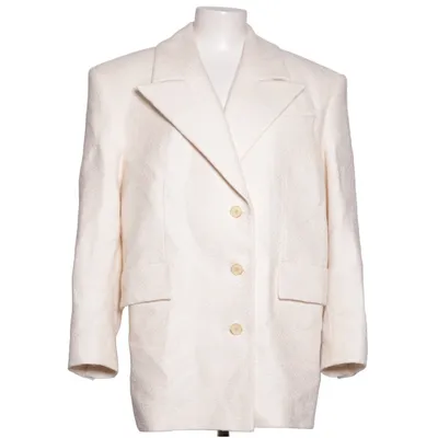 Kavaj (Vit) från Leo Season Bomull, Linne