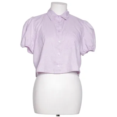 Kortärmad skjorta (Lila, Vit) från Primark Cares Polyester