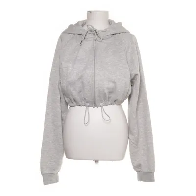 Huvtröja (Grå) från ICIW Bomull, Återvunnen polyester