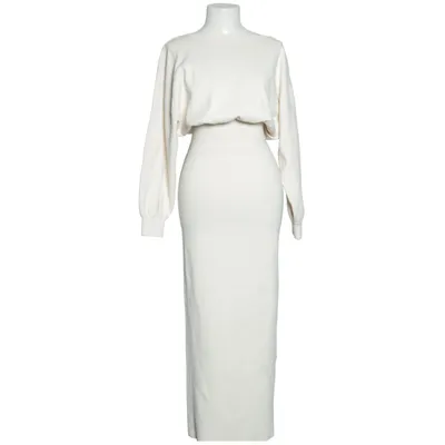 Maxikleid (Beige) von Helsa Elasthan, Polyester, Viskose