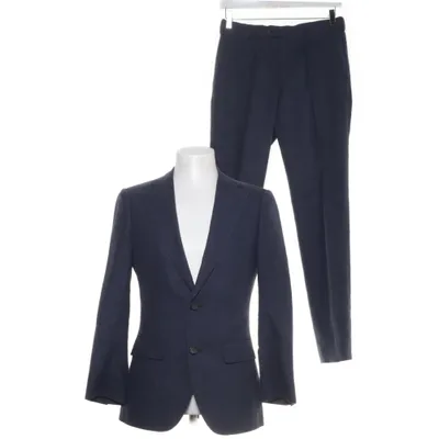 Kostym (Blå) från Suitsupply Kupro, Linne, Polyester, Silke, Ull, Viskos