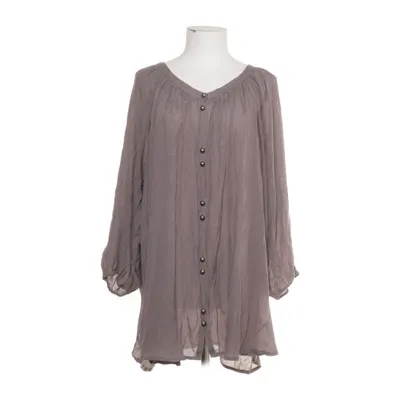 Bluse (Grå) fra Zizzi Polyester, Viscose