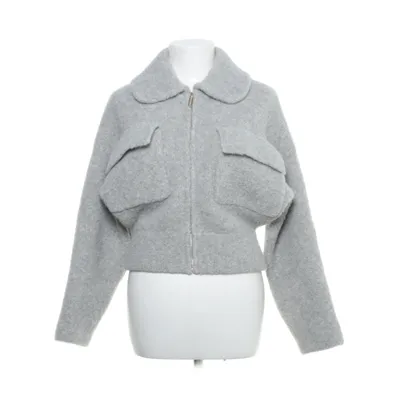 Jacket (Gray) from Cléa Alpaca wool, Cotton, Elastane, Nylon, Wool