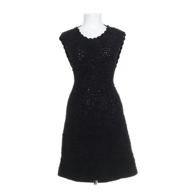 Klänning (Velvet Crochet Open Back Mini Dress) från Ganni Polyester