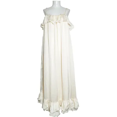 Maxi dress (Ruffle Volume Maxi Dress) from NA-KD Polyester