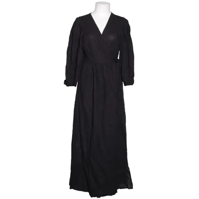 Omlottklänning (Svart) från Bubbleroom Capsule Collection Linne, Viskos