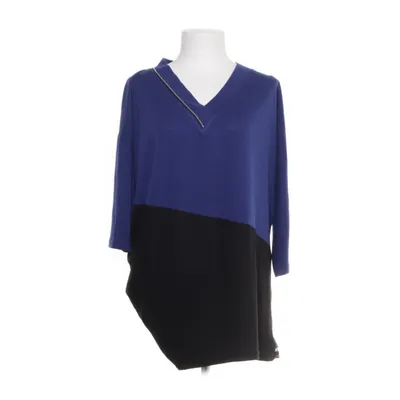 T-shirt à manches longues (Noir, Bleu) de Monaco Blue Élasthane, Polyester, Viscose