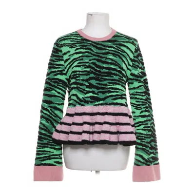 Peplumtopp (Grön, Svart, Rosa) från Kenzo x H&M Akryl, Bomull