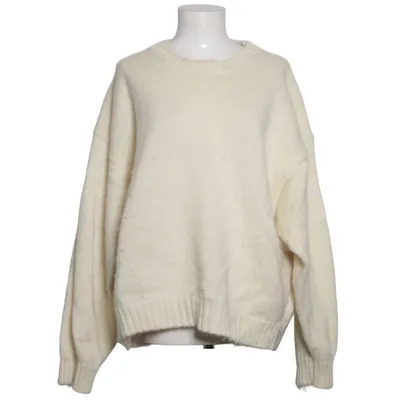 Pull-over (Blanc) de Residus Laine de mouton