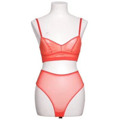 Underklädesset (Orange) från Understatement Elastan, Polyamid