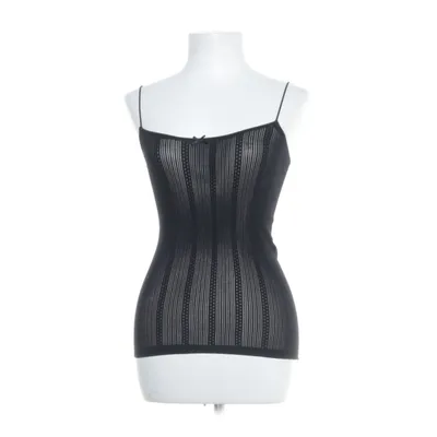 Tank Top (Black) from Zara Elastane, Polyamide