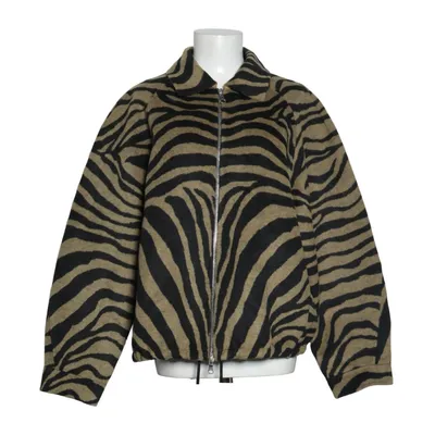 Jacka (Svart, Beige) från Arket Polyester, Ull