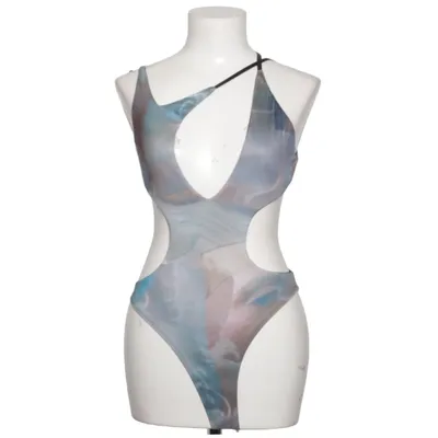 Body (Blå, Grå, Flerfärgad) Elastan, Polyester