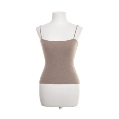 Tank Top (Beige) from Almada Cashmere, Merino wool