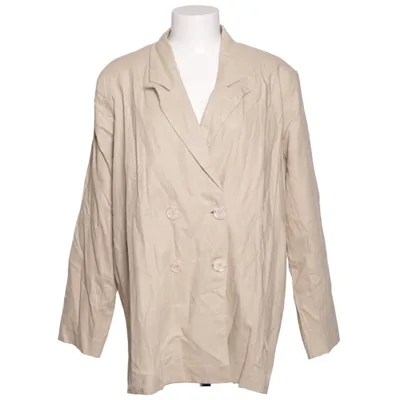 Blazer (Beige) from Refka Polyester