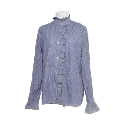 Blouse (Blue, White) from Fine Copenhagen Cotton