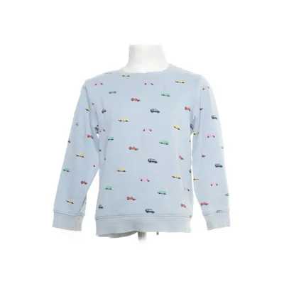 Sweatshirt (Blauw, Meerkleurig) van H&M Katoen, Polyester, Elastaan