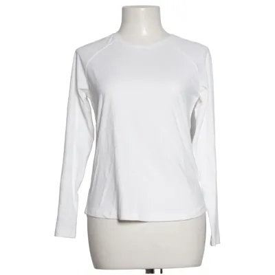 T-shirt à manches longues (Blanc) de Casall Élasthane, Polyamide