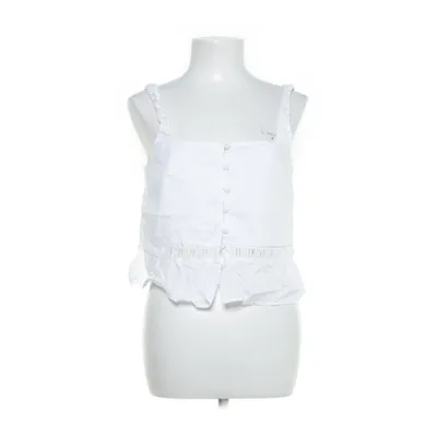 Crop top (Wit) van Djerf Avenue Organisch katoen