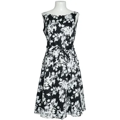 Kjole (Sort, Hvid) fra Ariella Bomuld, Elastan, Polyamid, Polyester