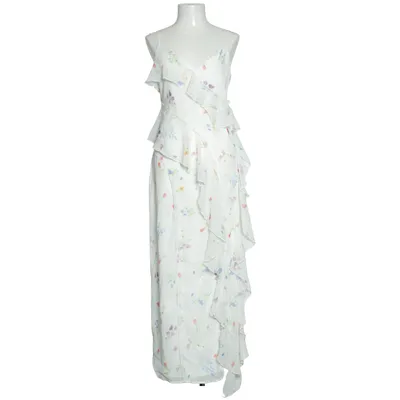 Maxi dress (White, Multicolored) from Gina Tricot Polyester