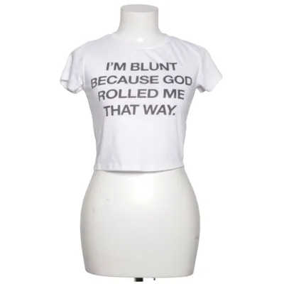 Crop top (Vit) från Fashion Nova