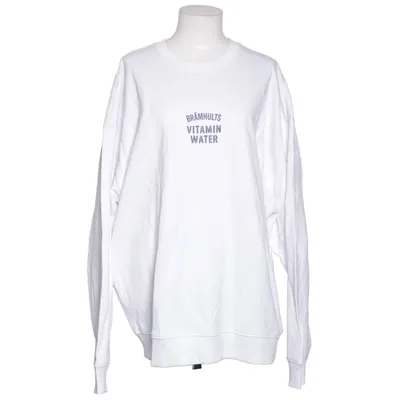 Collegetröja (Vit) från Stanley/Stella Ekologisk bomull