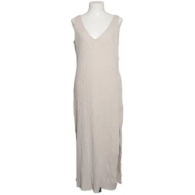 Långklänning (Beige) från H&M Bomull, Elastan, Polyester