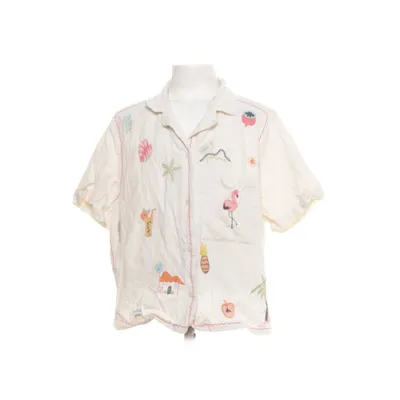 Kortärmad skjorta (Vit) från Zara Polyester
