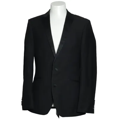 Smokingblazer (Sort) fra ITS Polyester, Viscose