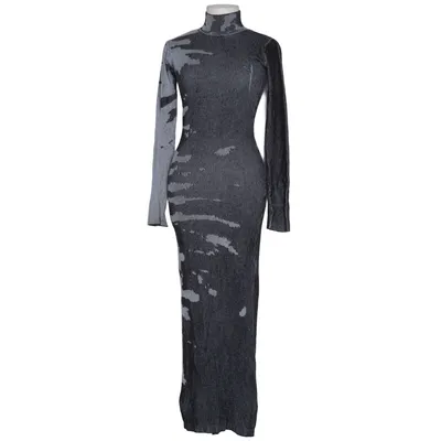 Långklänning (Blå, Svart, Vit) från NA-KD Polyamid, Polyester, Viskos