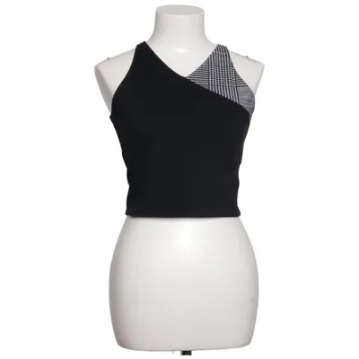 Crop top (Svart, Vit) från Nike Yoga Elastan, Polyester