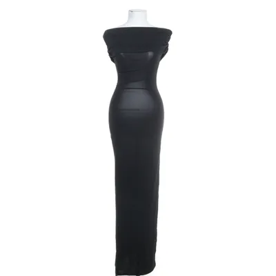 Evening gown (Black) from Ávora Elastane, Polyester, Viscose