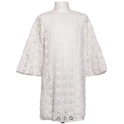 Klänning (Vit) från Howtokissafrog Bomull