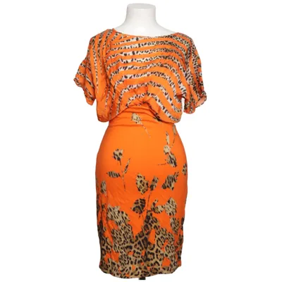 Klänning (Orange, Flerfärgad) från Blumarine Silke