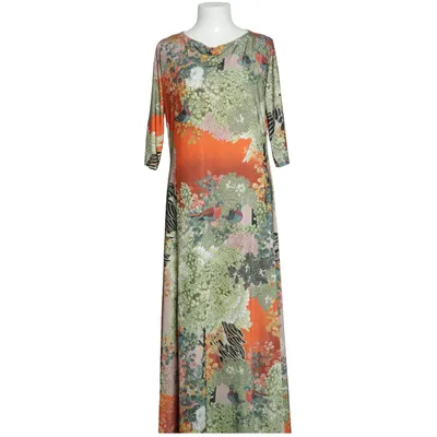 Klänning (Grön, Orange, Flerfärgad) från Camilla Thulin Elastan, Polyester