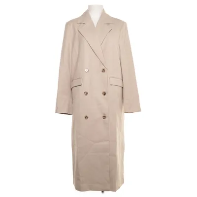 Frakke (Double Breasted Trenchcoat) fra NA-KD Polyester, Uld, Viscose