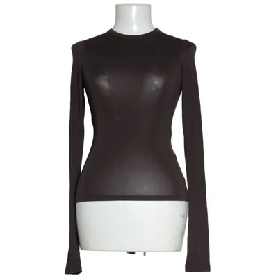 T-shirt à manches longues (Marron) de Maire Lou Élasthane, Modal