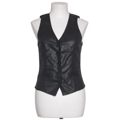 Väst (Svart) från Lisasidenvintage Bomull, Elastan