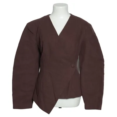 Blazer (Brun) fra PrettyLittleThing Bomuld, Lyocell, Polyester